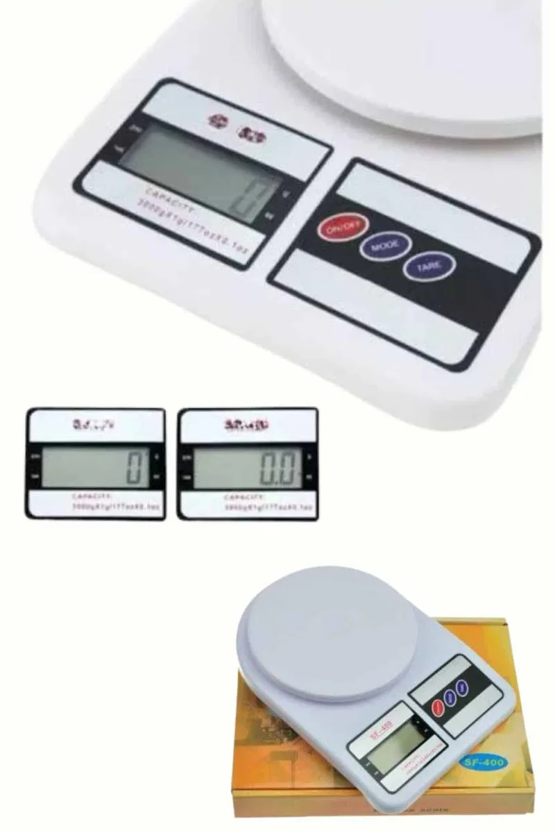 Dijital Hassas 10 Kg Mutfak terazisi tartısı LCD Ekran Mutfak Tartısı görsel 5