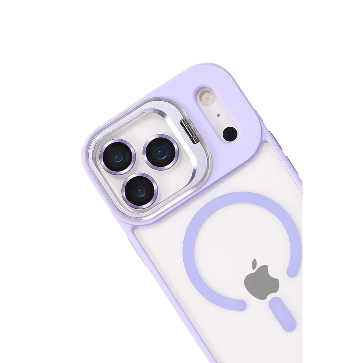 Joko Apple İphone 17 Pro Remim Lensli Magsafe Standlı Kapak - Lila görsel 3