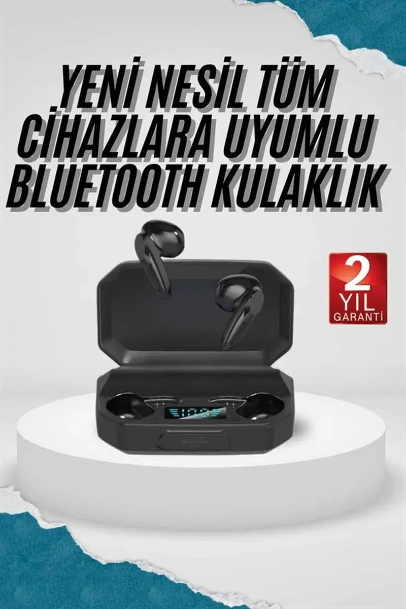 Kulak İçi Bluetooth Kulaklık Rgb Işıklı Çift Mikrofonlu iOS/Android Uyumlu BT 5. 2 görsel 2