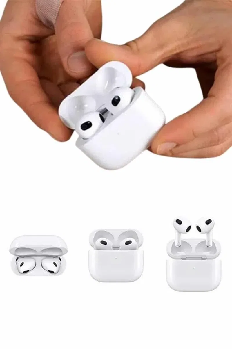 3. Nesil İOS Android Uyumlu Bluetooth 5. 0 Beyaz Çağrı Cevaplama görsel 3