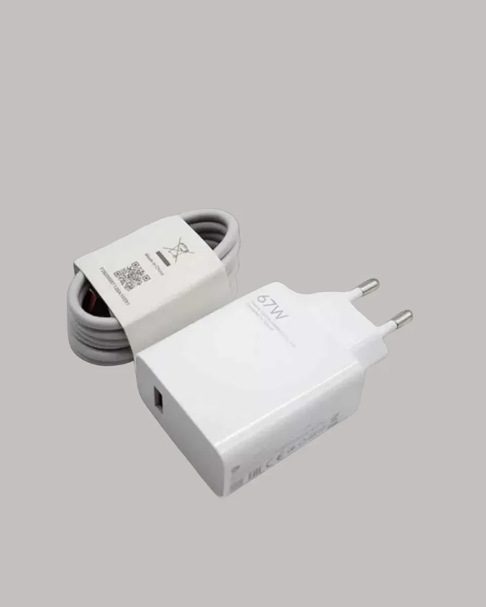 Güvenli ve Hızlı Şarj İçin 67W Turbo Adaptör Type-C Kablo ile görsel 5