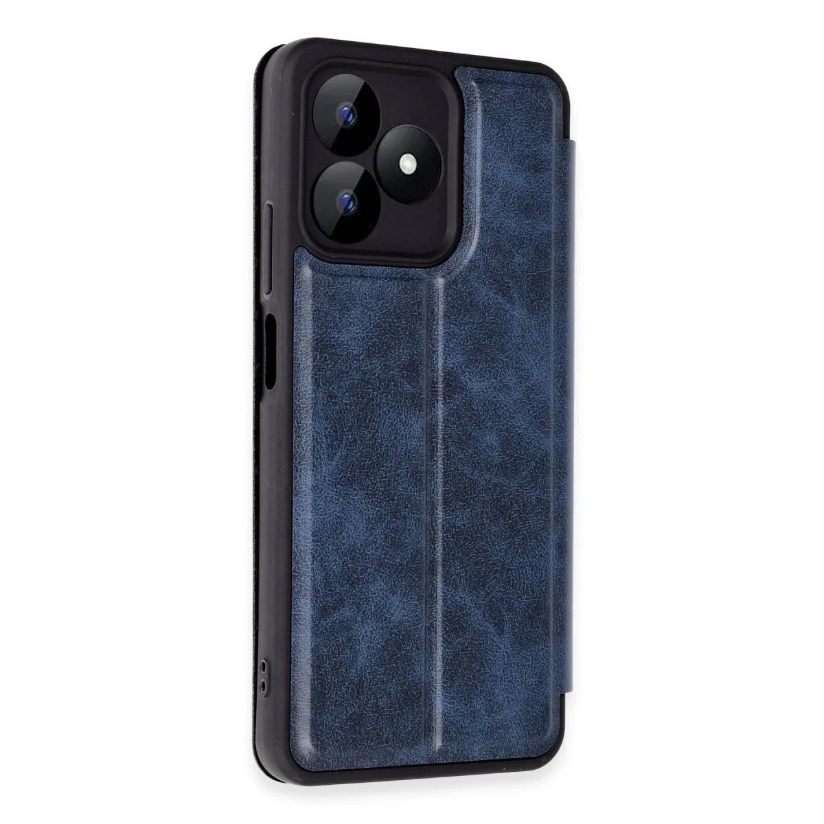 Realme Note 50 4g Kılıf Flip Cover - Lacivert görsel 2