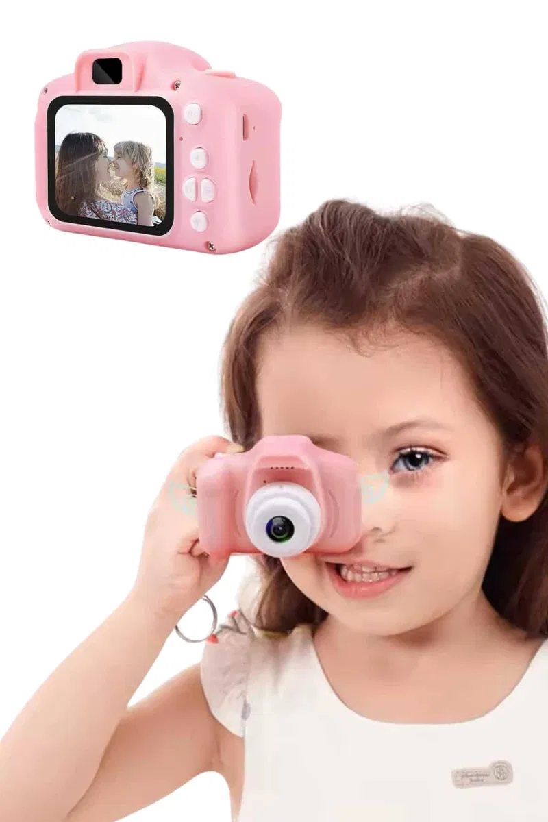 2. 0 Inç Ekran Mini 1080p Hd Çocuk Kamera Dijital Fotoğraf Makinesi görsel 5
