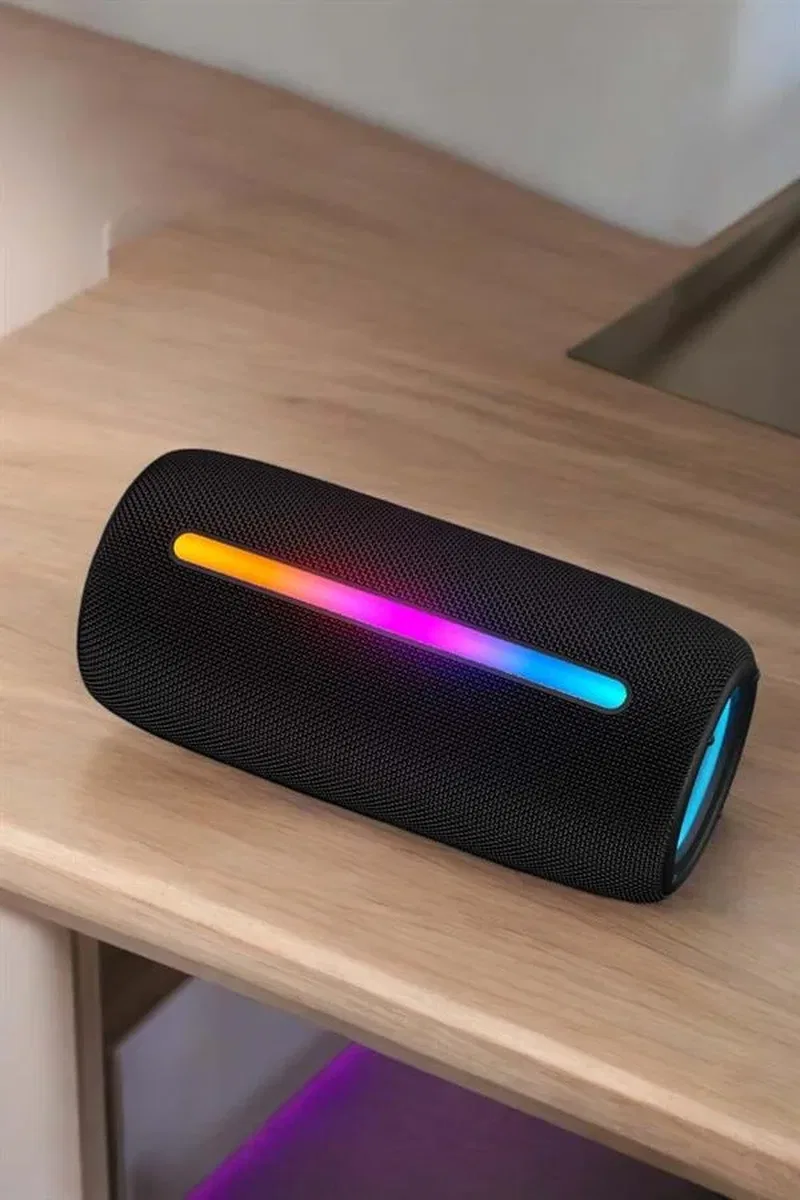Kablosuz Bluetooth Hoparlör Uzun Pil Ömrü Taşınabilir görsel 5