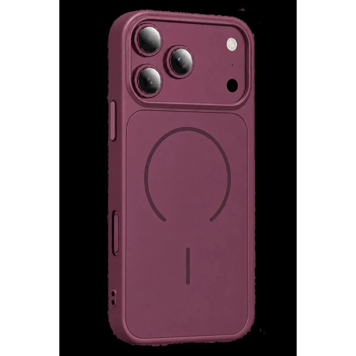 Apple İphone 18 Pro Max Azus Magsafe Kapak - Bordo