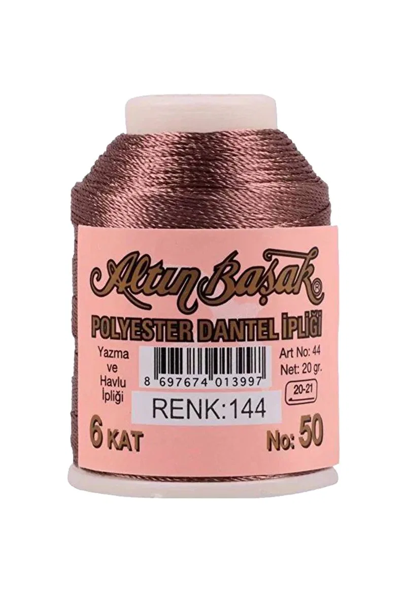 3 Adet Altınbaşak Oya ve Dantel İpi 20 gr - Royaleks - No: 144 - 085 - 002 görsel 3