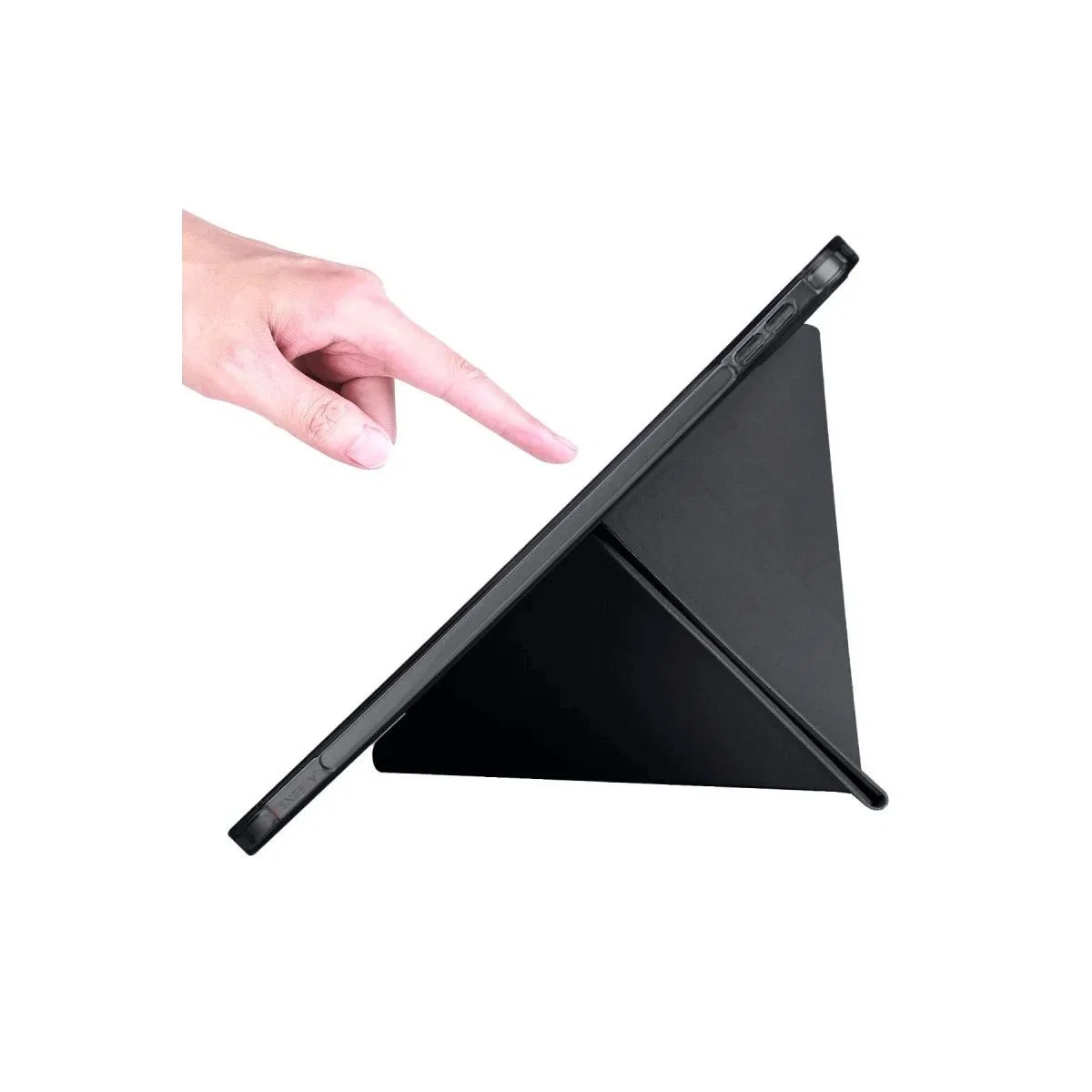 Apple İpad 2022 10. 9 (10. nesil) Kılıf Kalemlikli Mars Tablet Kılıfı - Siyah görsel 6