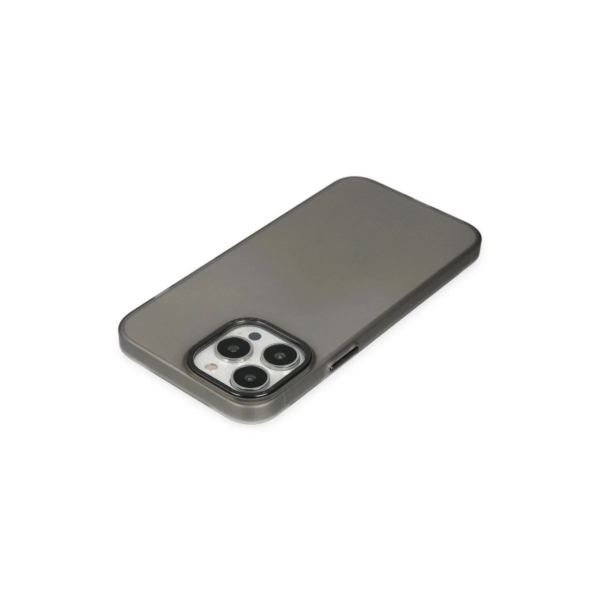 Apple İphone 13 Pro Max Kılıf Modos Metal Kapak - Siyah görsel 5