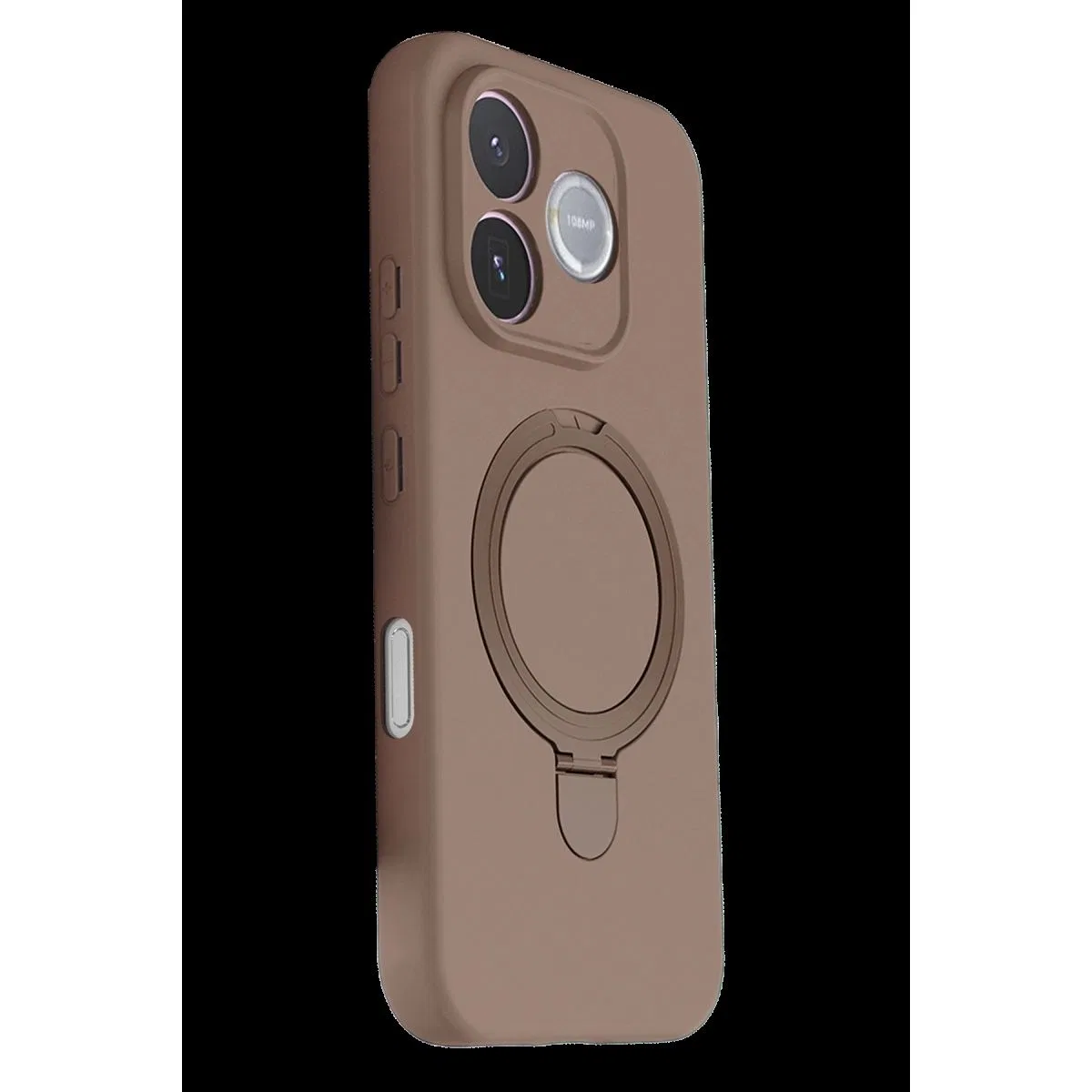 Huawei Honor 600 Lite Regal Magsafe Standlı Kapak - Çöl Titanyum görsel 3