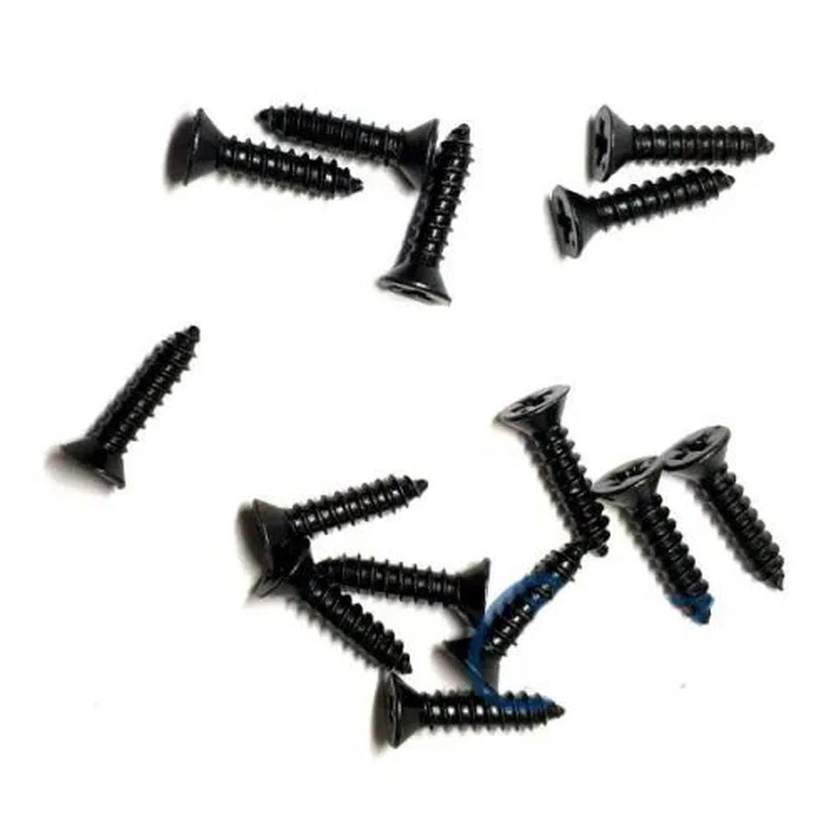 Klips, Menteşe, Ayak, Ağaç, Sunta Vidası 2, 2x9, 5mm - Siyah 100 Adet