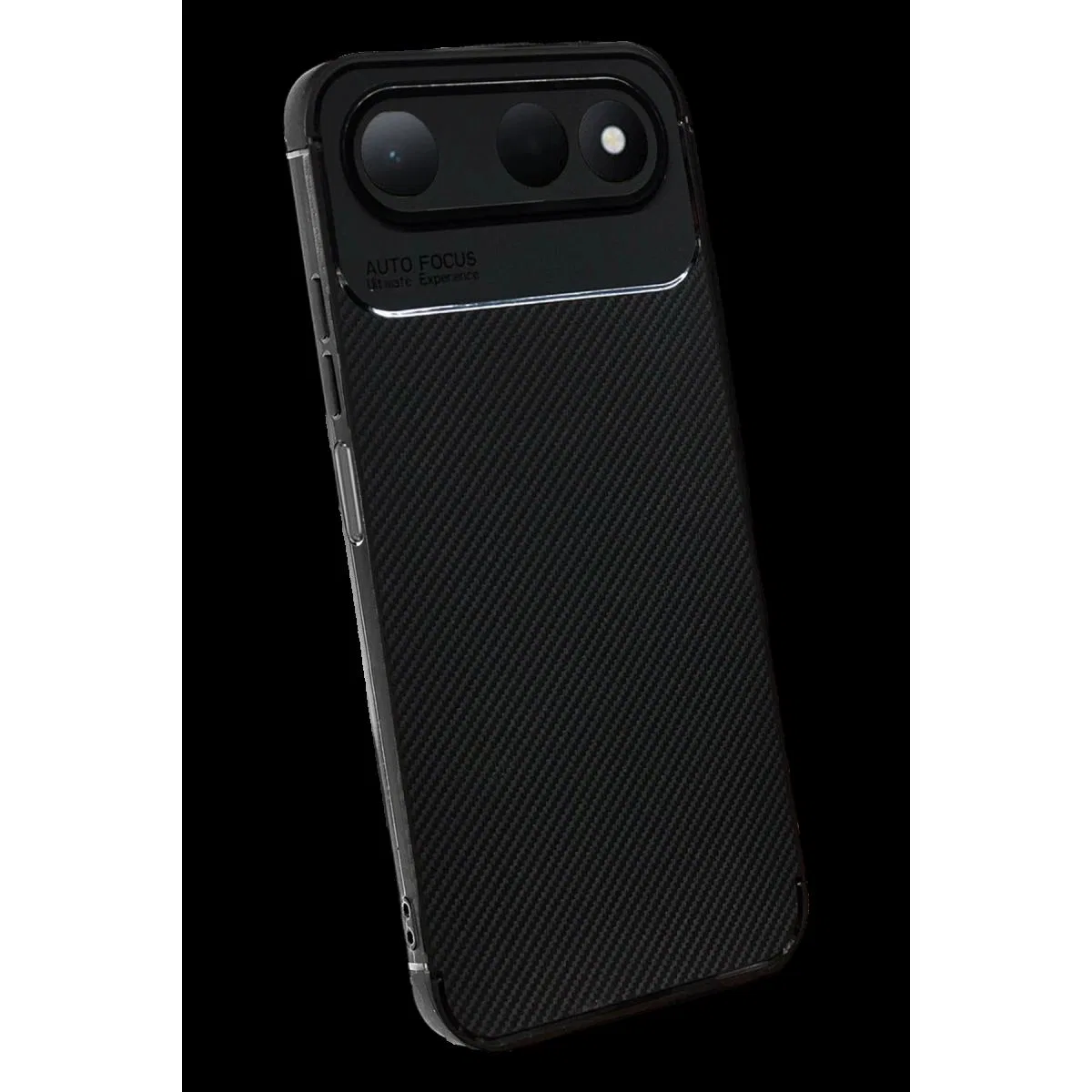 Newface Tecno Spark 50 5g Auto Focus Karbon Kapak - Siyah görsel 3
