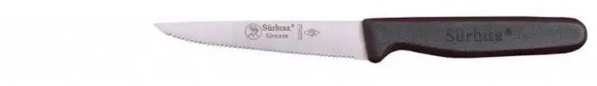 61004lz - Sürmene Lazerli, Tırtıklı Sebze Bıçağı 9, 5cm görsel 2