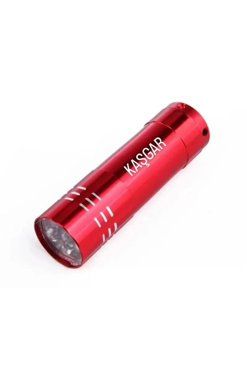 Süper Parlak 9 Ledli Metal Mini El Feneri görsel 5