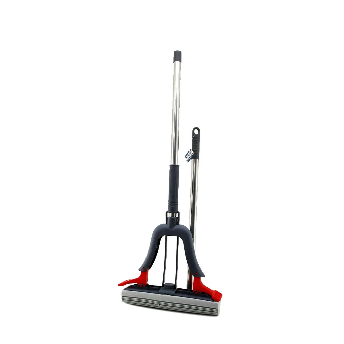 Kendinden Sıkmalı PVA Sünger Mop - Krom Sap 100 cm görsel 2