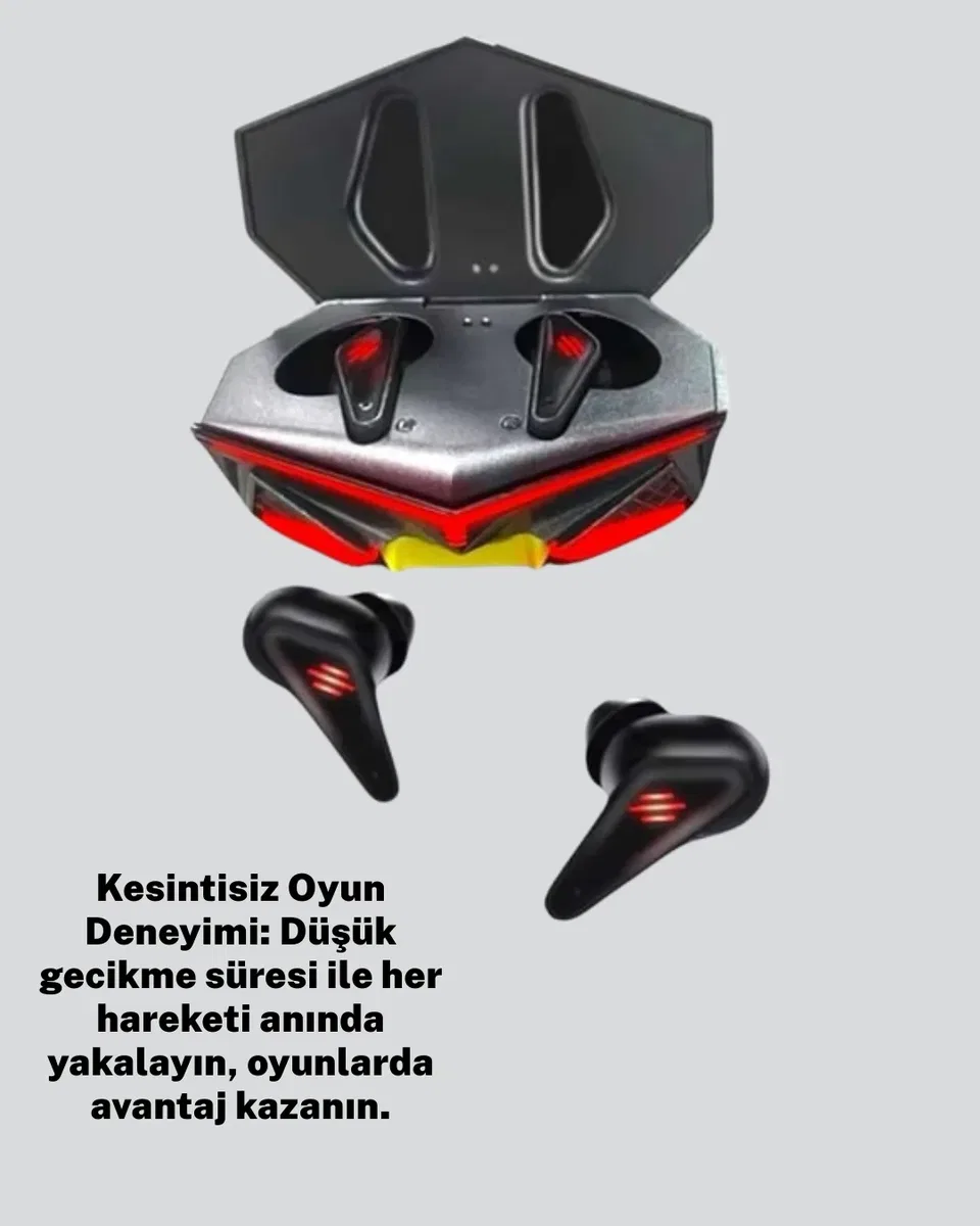 Led Işıklı Kablosuz Bluetooth 5. 0 Kulaklık Yeni Nesil görsel 3