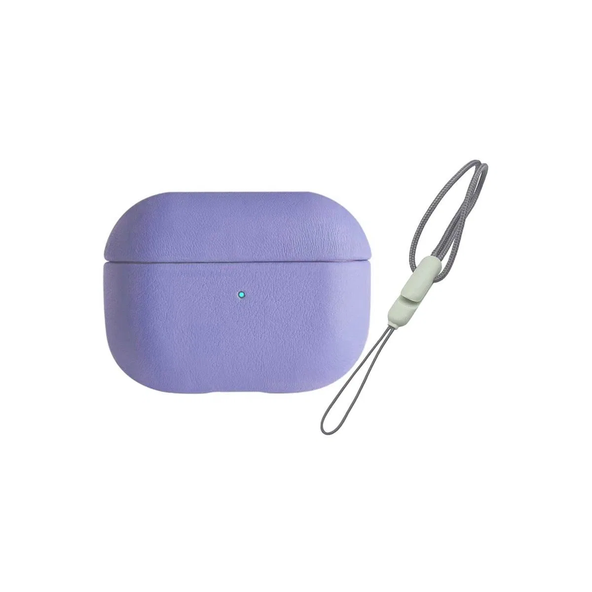 Apple Airpods 3 (3. nesil) 405 Deri Kılıf - Lila
