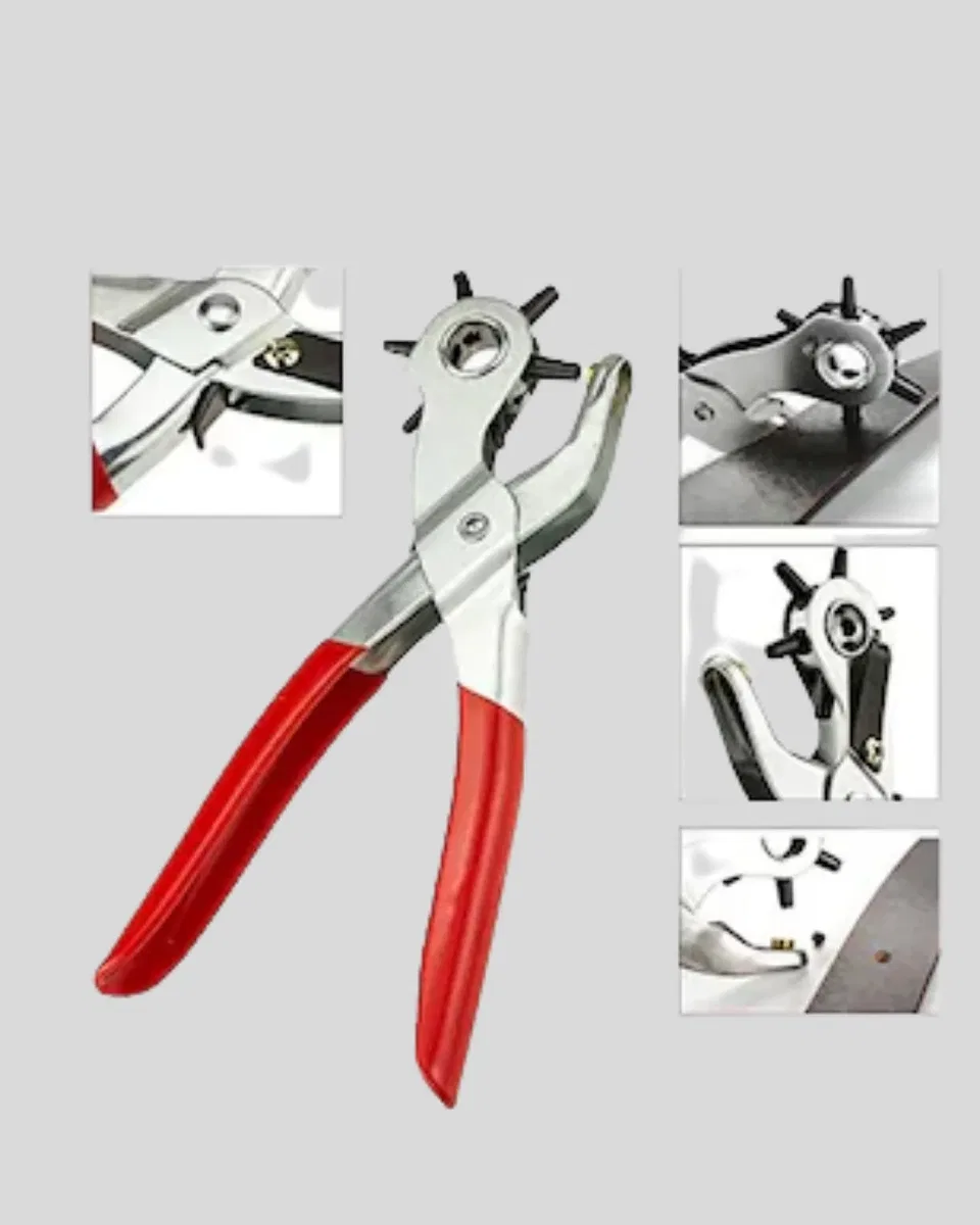 Delme Pensesi 6 Başlıklı Çok Amaçlı Paslanmaz Çelik Ergonomik görsel 3
