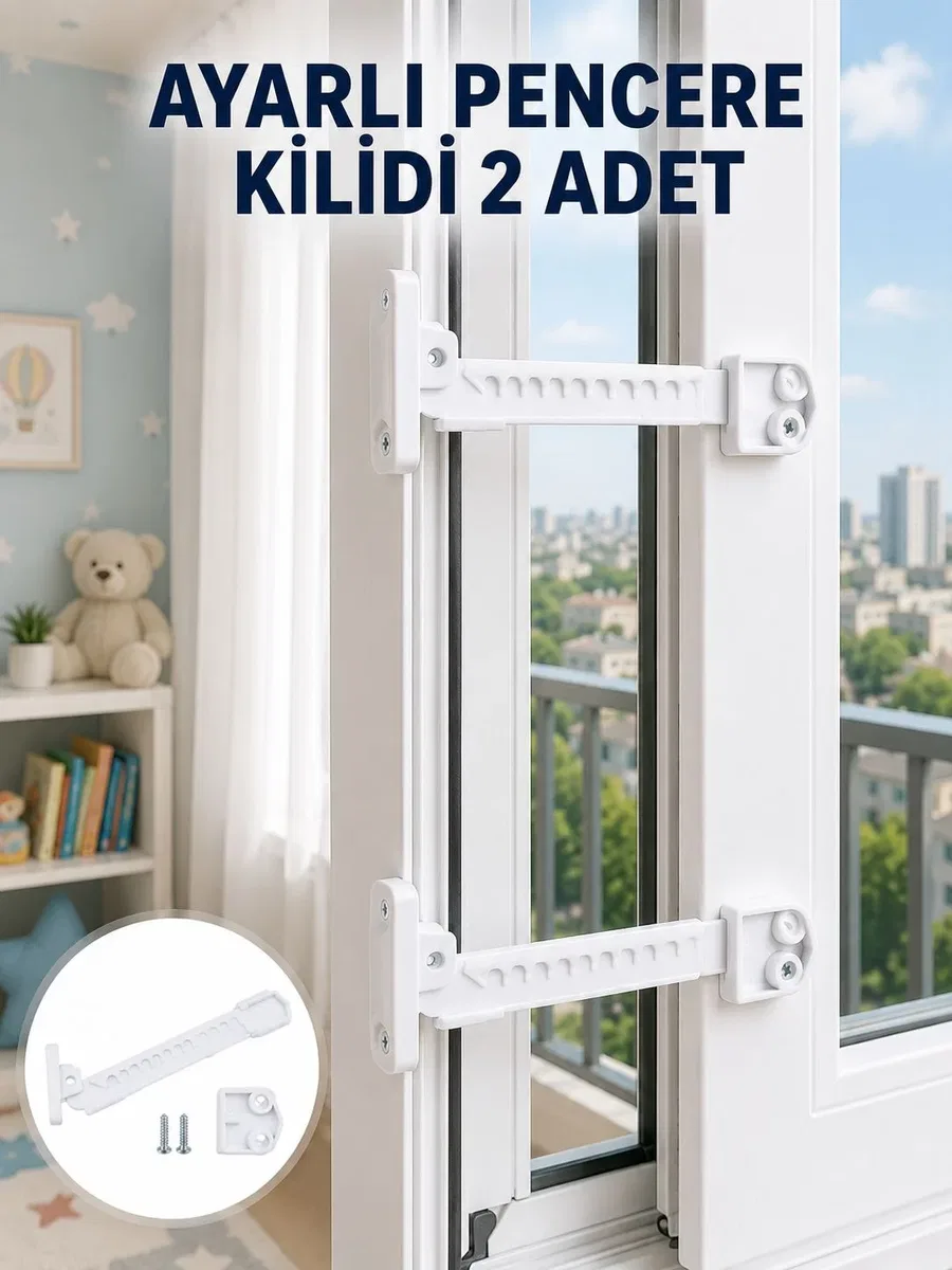 İçe Açılan Pencereler İçin Güvenlik ve Sınırlayıcı Aparat Yeni Nesil