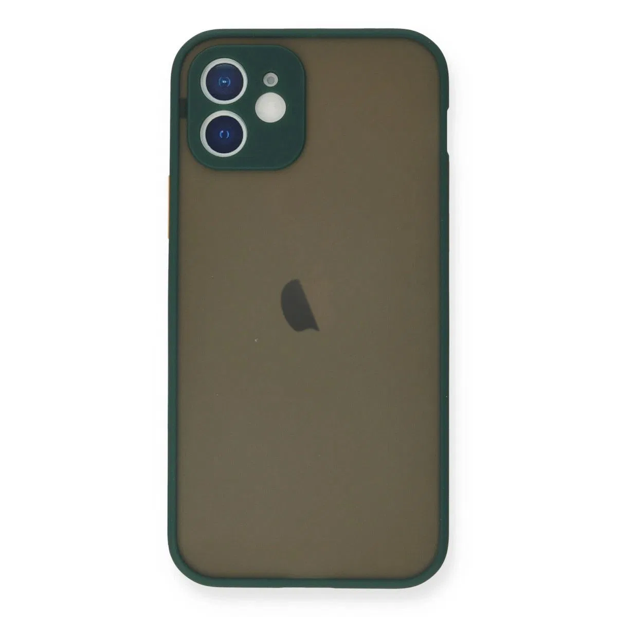 Apple İphone 12 Mini Kılıf Montreal Silikon Kapak - Yeşil