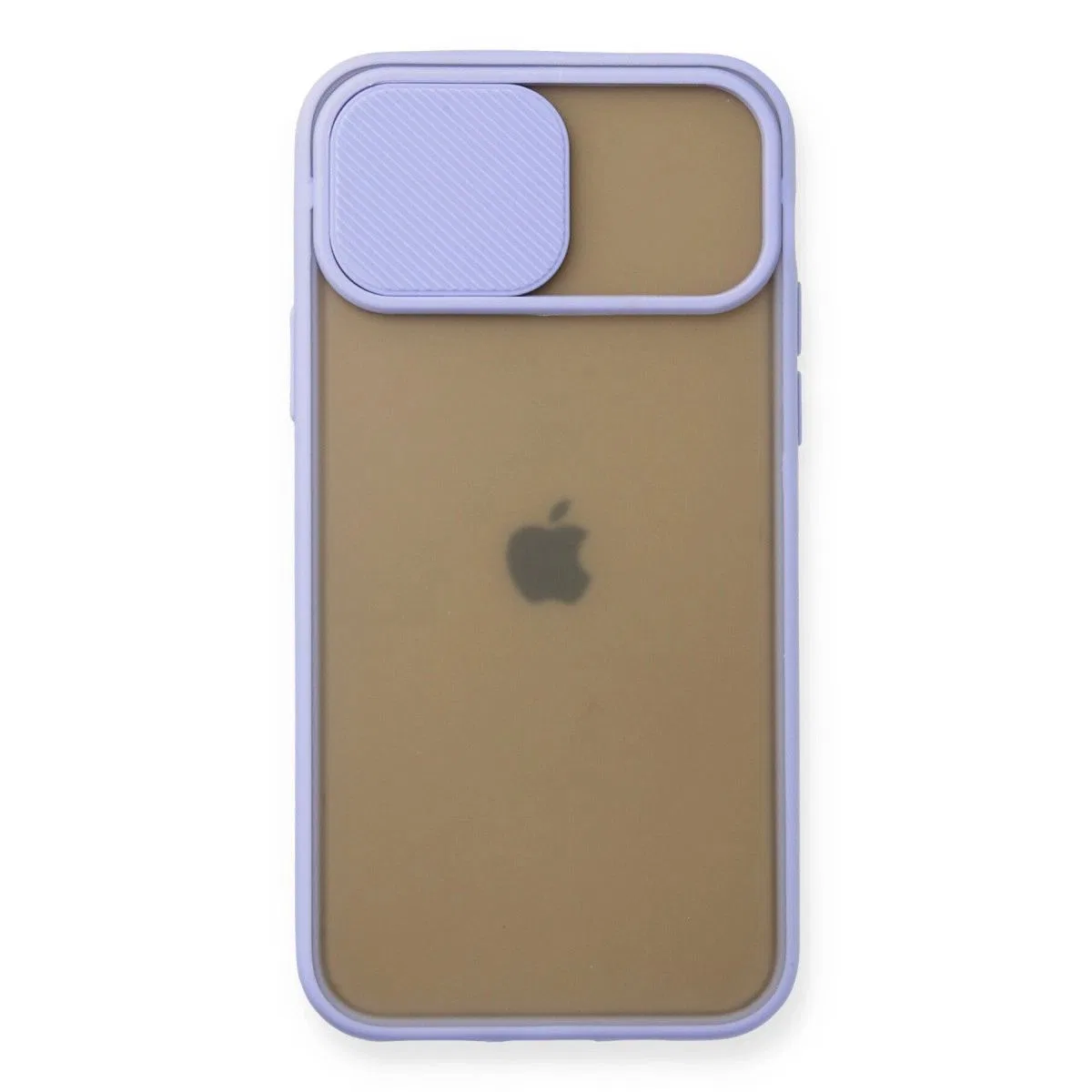 Apple İphone 11 Pro Kılıf Palm Buzlu Kamera Sürgülü Silikon - Lila görsel 2