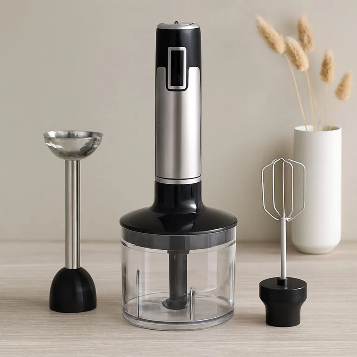 Ayarlanabilir Hızlı El Blender Seti 700 ml görsel 2