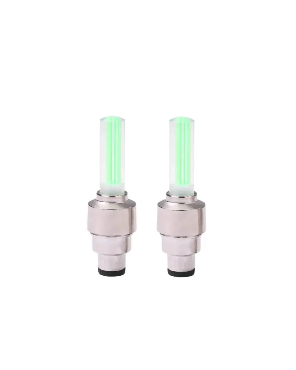 Araç Sibop LED Işığı 2li Set Bisiklet Motosiklet Jant Lambası görsel 2