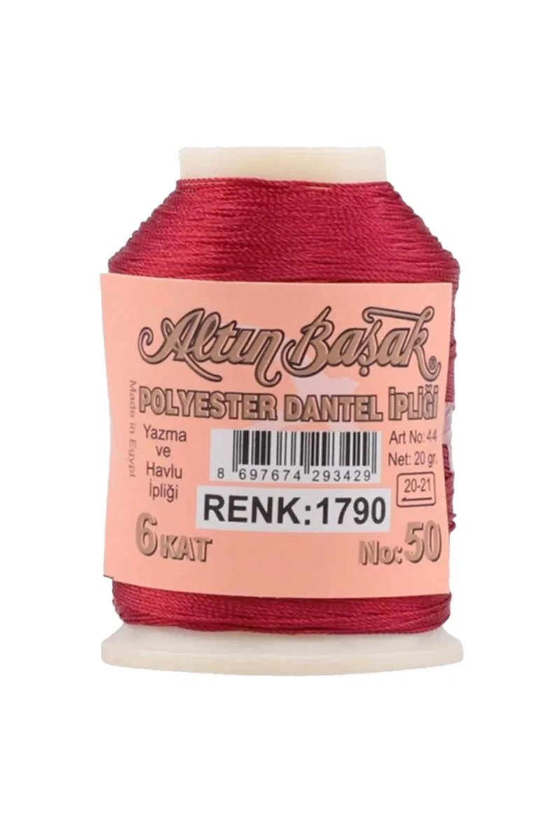 3 Adet Altınbaşak Oya ve Dantel İpi 20 gr - Royaleks - No: SİYAH - 1790 - 559 görsel 3