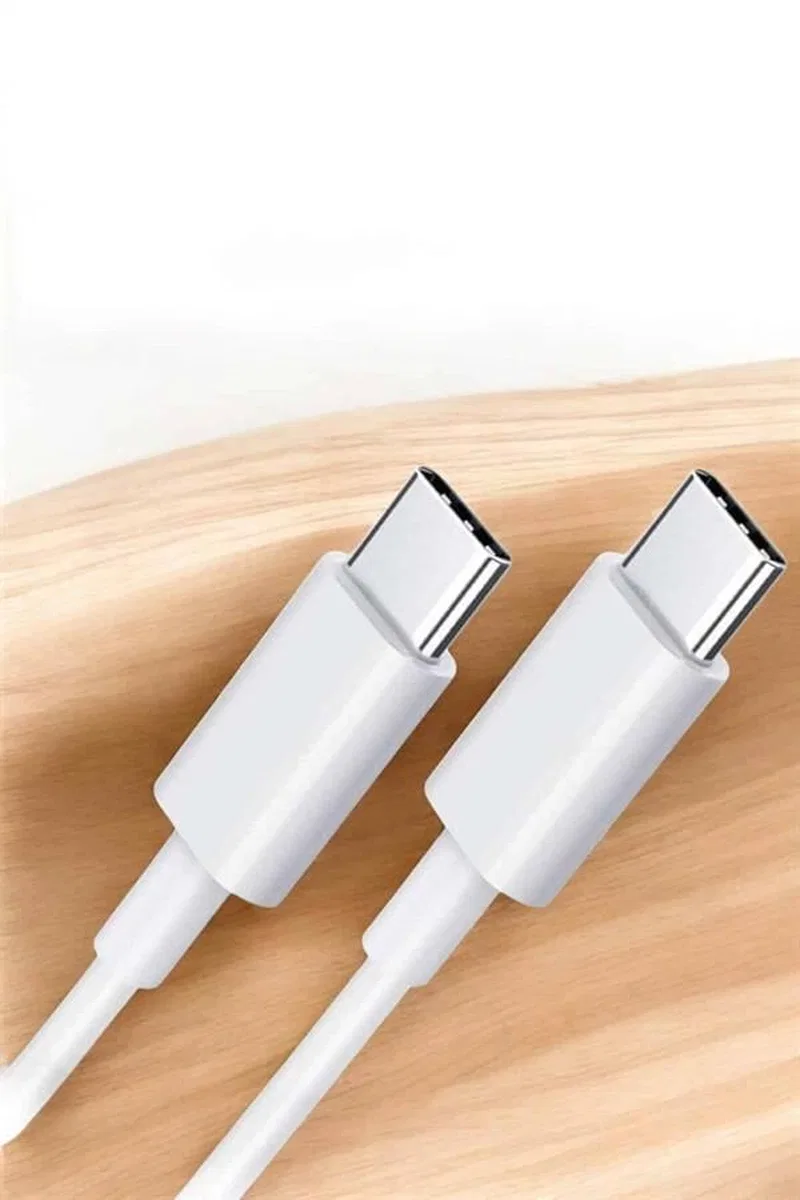 İos Uyumlu Type-c Girişli Hızlı Şarj 15/15 Pro Max Adaptör Ve Kablosu görsel 4