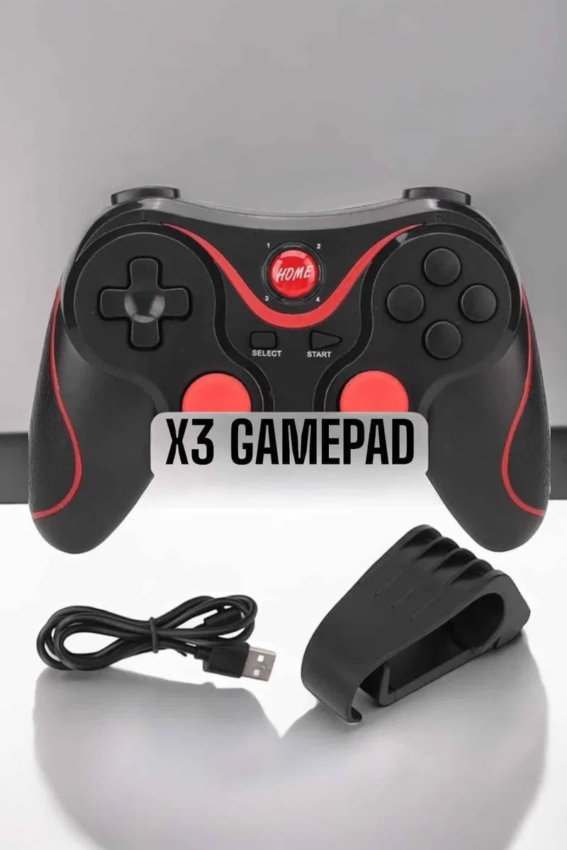X3 Gamepad Oyun Kolu Bluetooth Bağlantılı Gamestick Android Uyumlu görsel 2