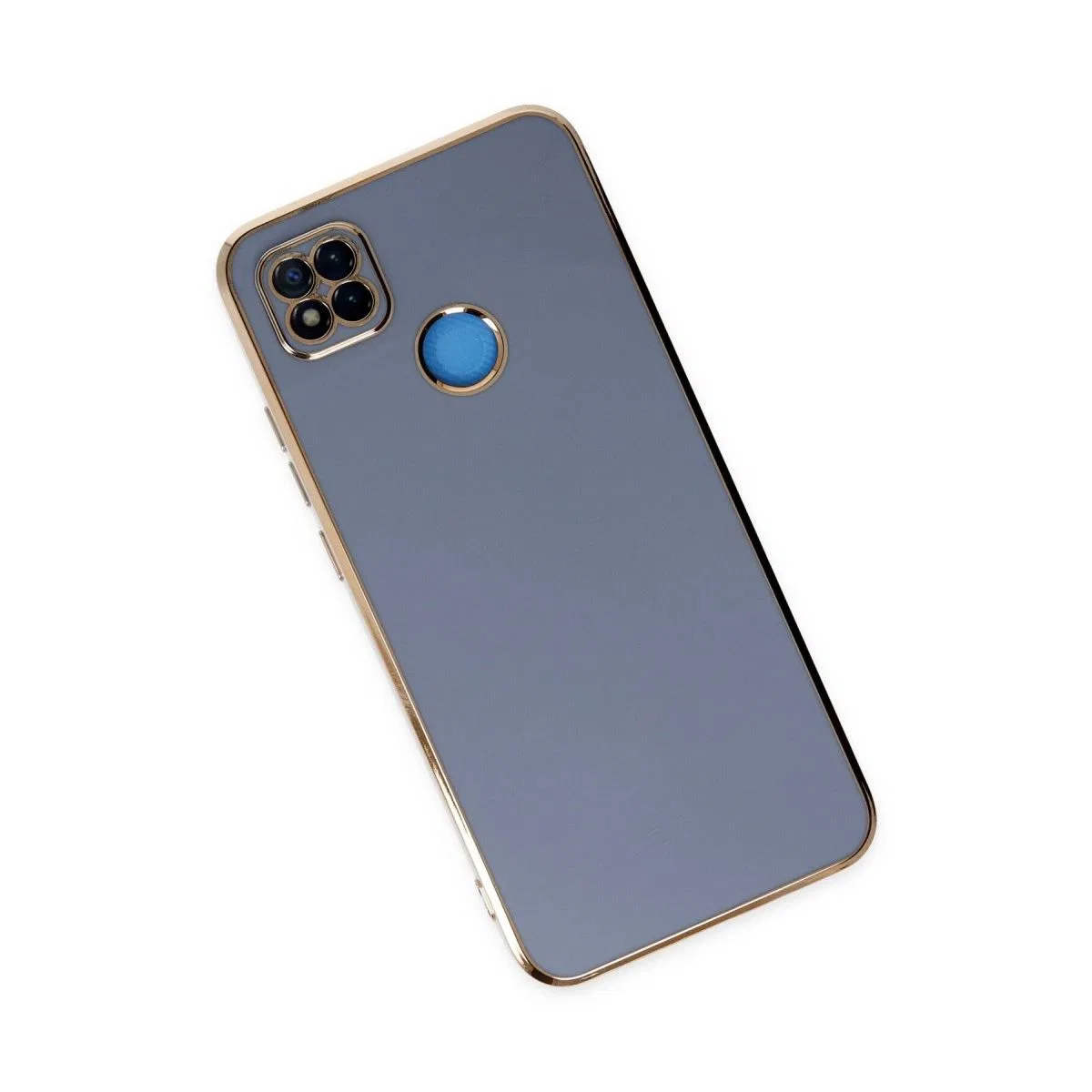 Xiaomi Redmi 9c Kılıf Volet Silikon - Mavi görsel 3