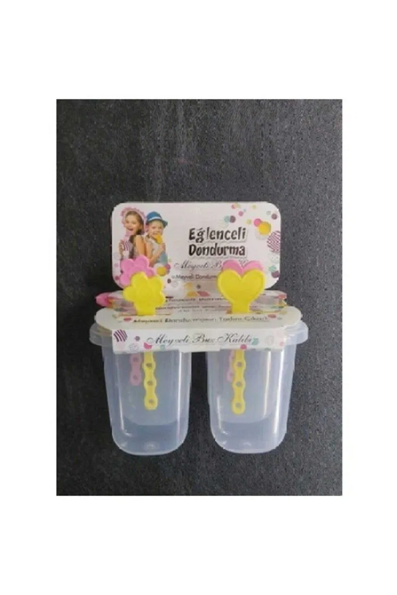 Eğlenceli 4'lü Dondurma Kabı görsel 2