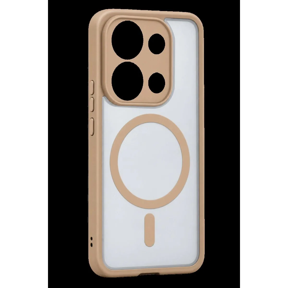 Xiaomi Redmi Note 13 Pro 4g Loji Magsafe Kapak - Çöl Titanyum