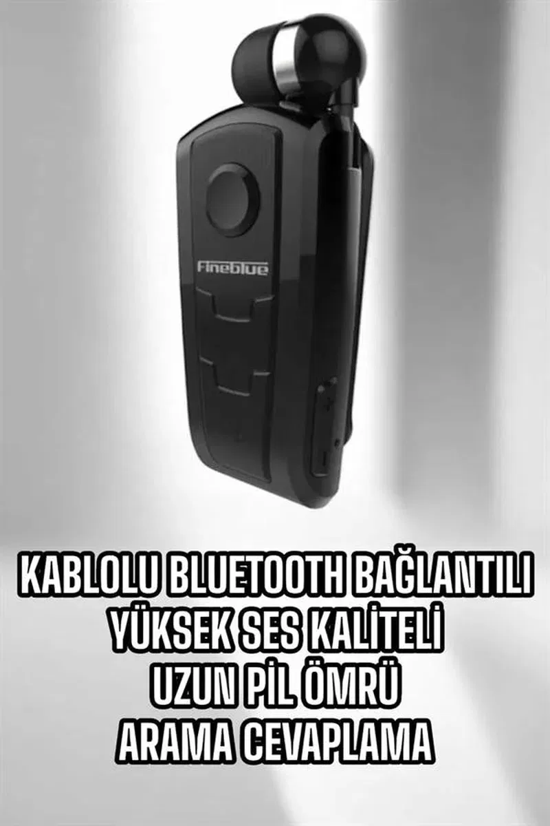 Tüm Telefonlara Uyumlu Mikrofonlu Titreşimli Makaralı Bluetooth Kulakiçi Kulaklık görsel 4