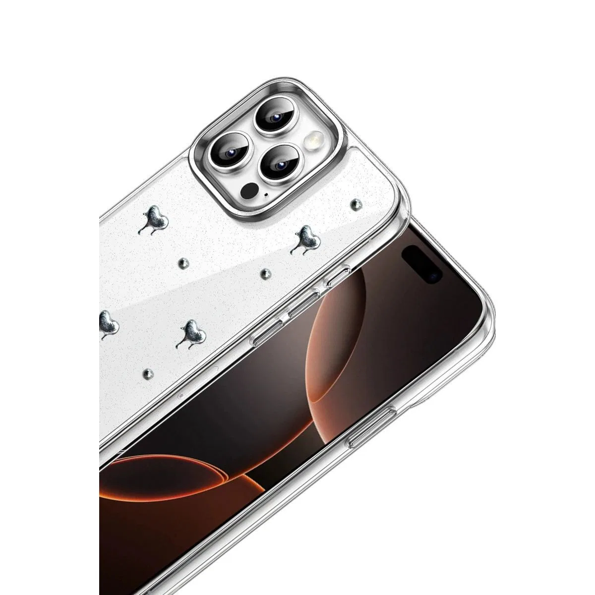 Apple İphone 14 Pro Max Fiyonk Desenli Kapak - Desen 1 görsel 2