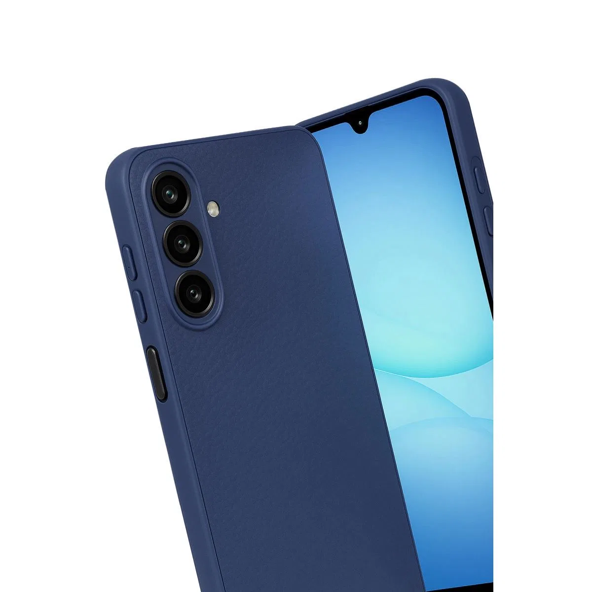 Samsung Galaxy A17 5g Thermax Silikon Kılıf - Lacivert görsel 2