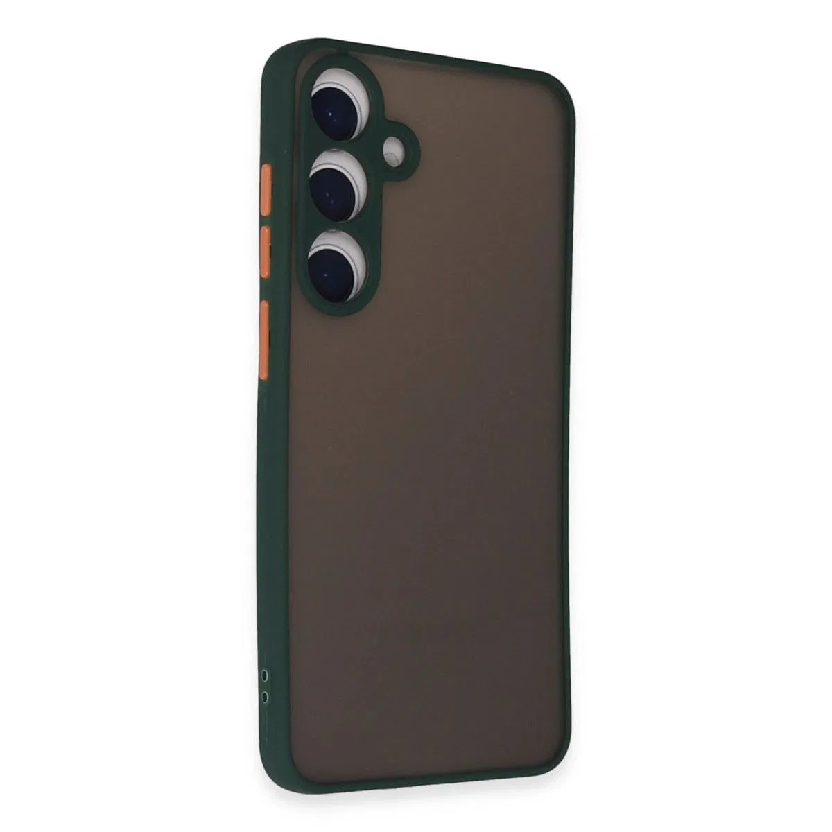 Samsung Galaxy S24 Kılıf Montreal Silikon Kapak - Yeşil görsel 2