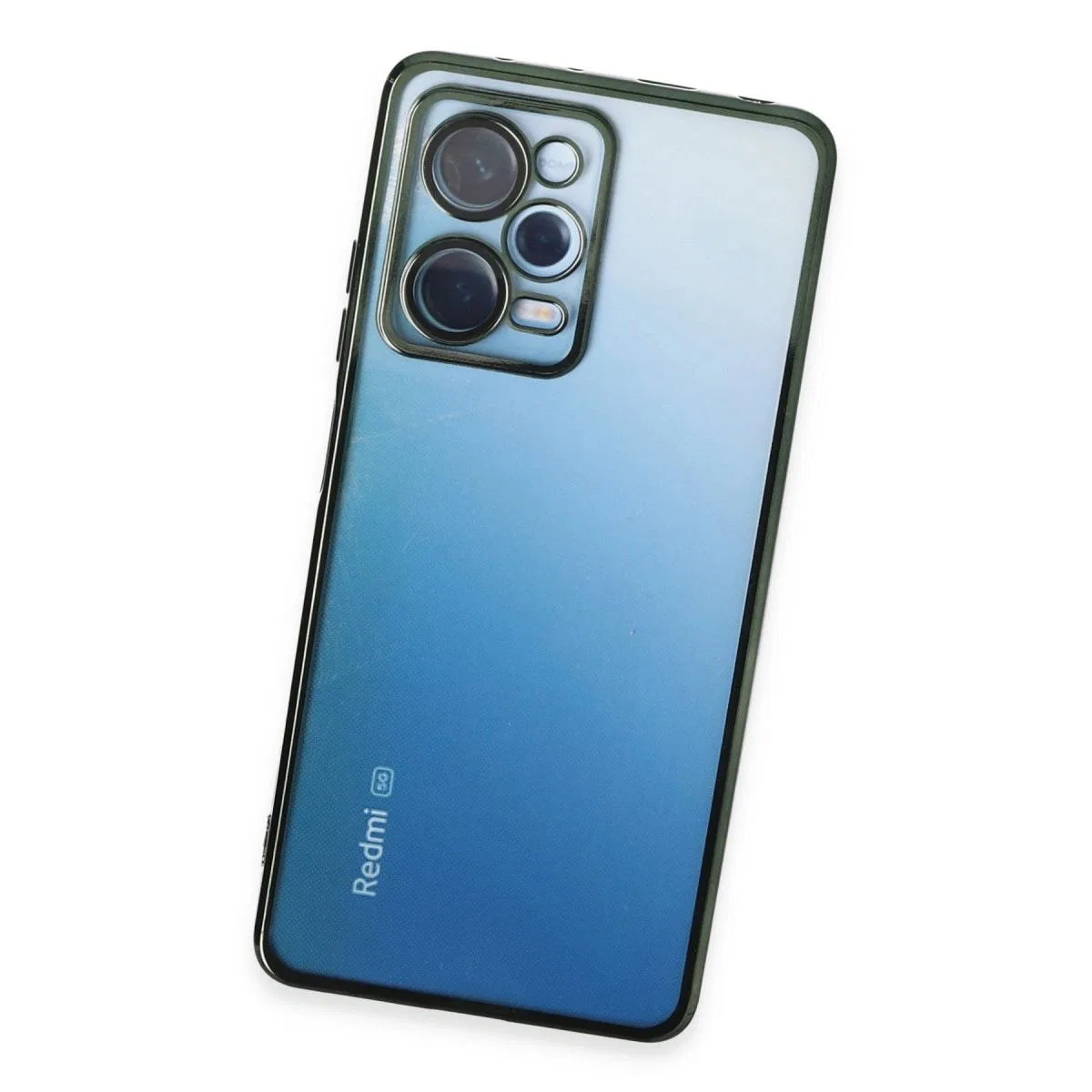 Xiaomi Redmi Note 12 Pro 5g Kılıf Razer Lensli Silikon - Yeşil görsel 3