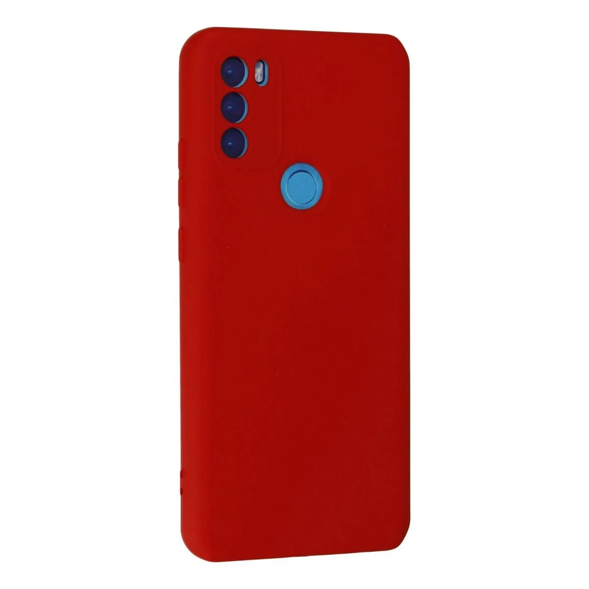 General Mobile Gm 21 Plus Kılıf Nano İçi Kadife Silikon - Kırmızı görsel 2