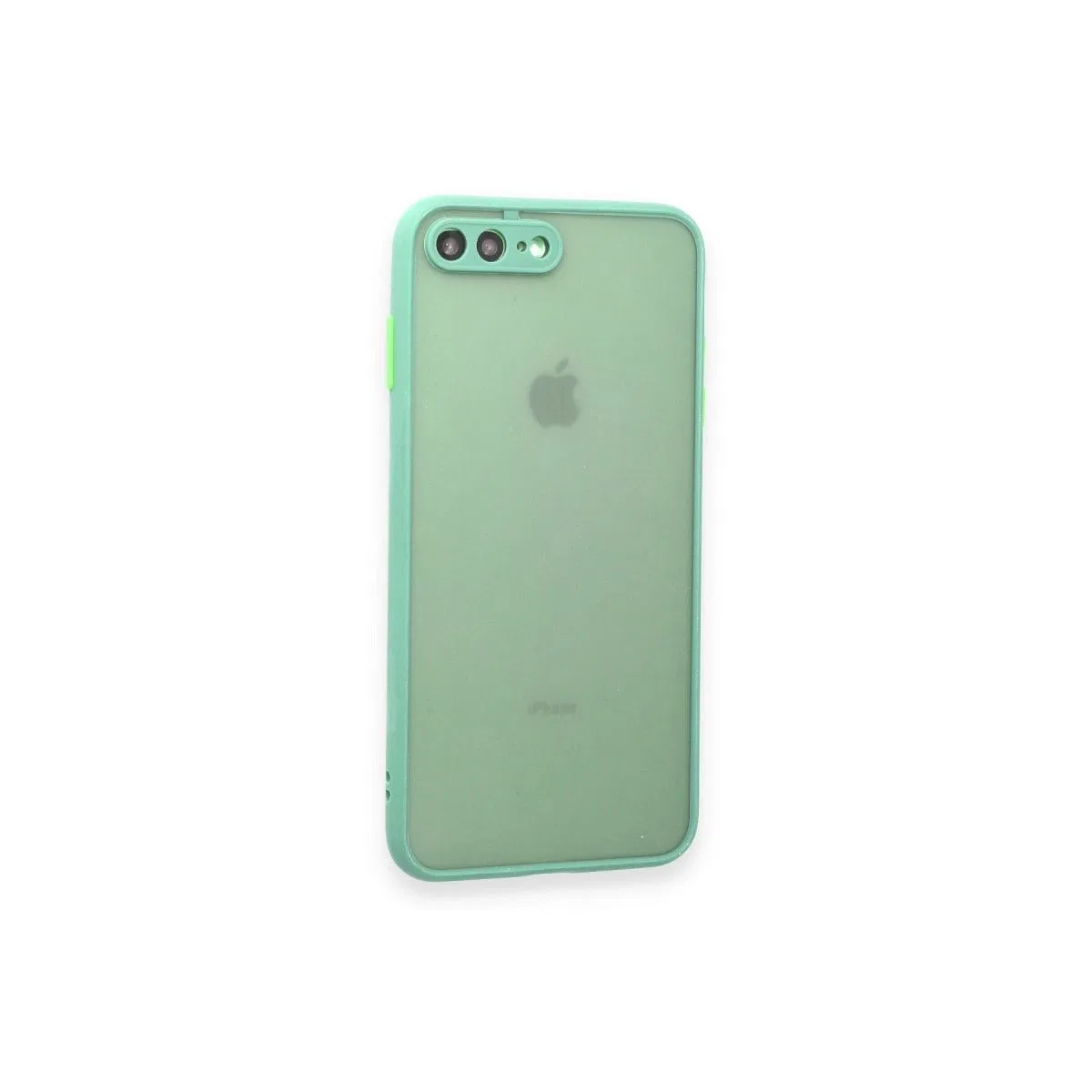 Apple İphone 7 Plus Kılıf Montreal Silikon Kapak - Turkuaz görsel 2