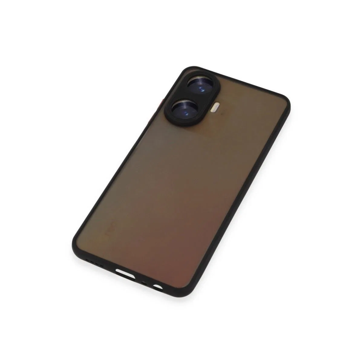 Realme C55 Kılıf Montreal Silikon Kapak - Siyah görsel 6