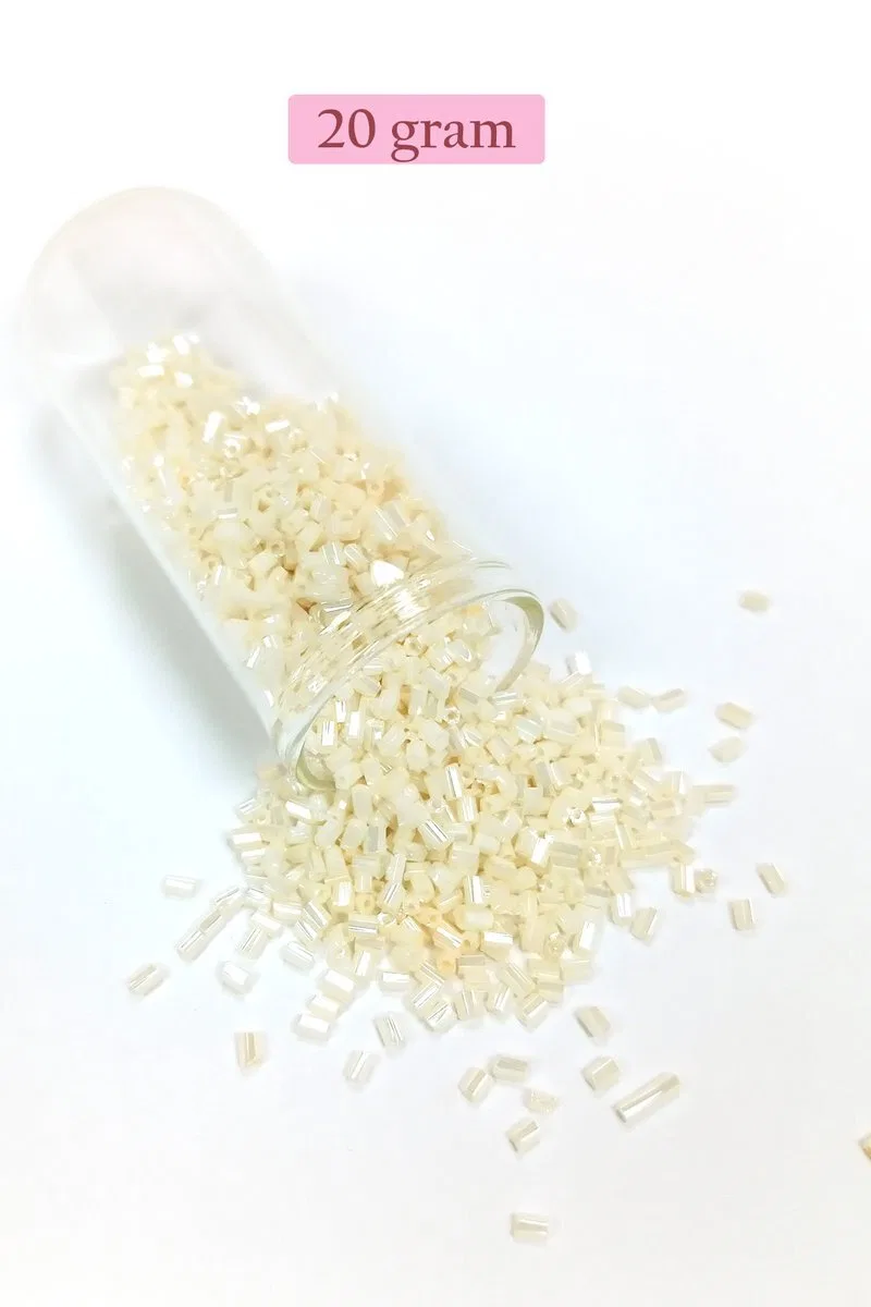Kesme Cam Boncuk 2mm - 4 Renk - Toplam 80 Gram - BNC443 görsel 2