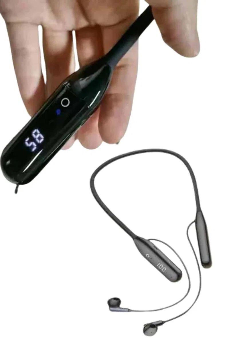 Bluetooth Kulaklık Kablolu Android ve İOS Uyumlu ANC Özellikli 100 saat sarj görsel 4