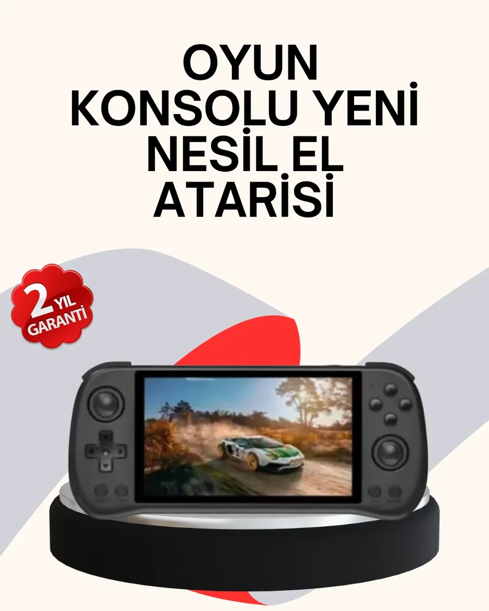 10000 Hazır Yüklü Oyunlu 4. 3 İnç IPS Ekranlı Oyun Konsolu