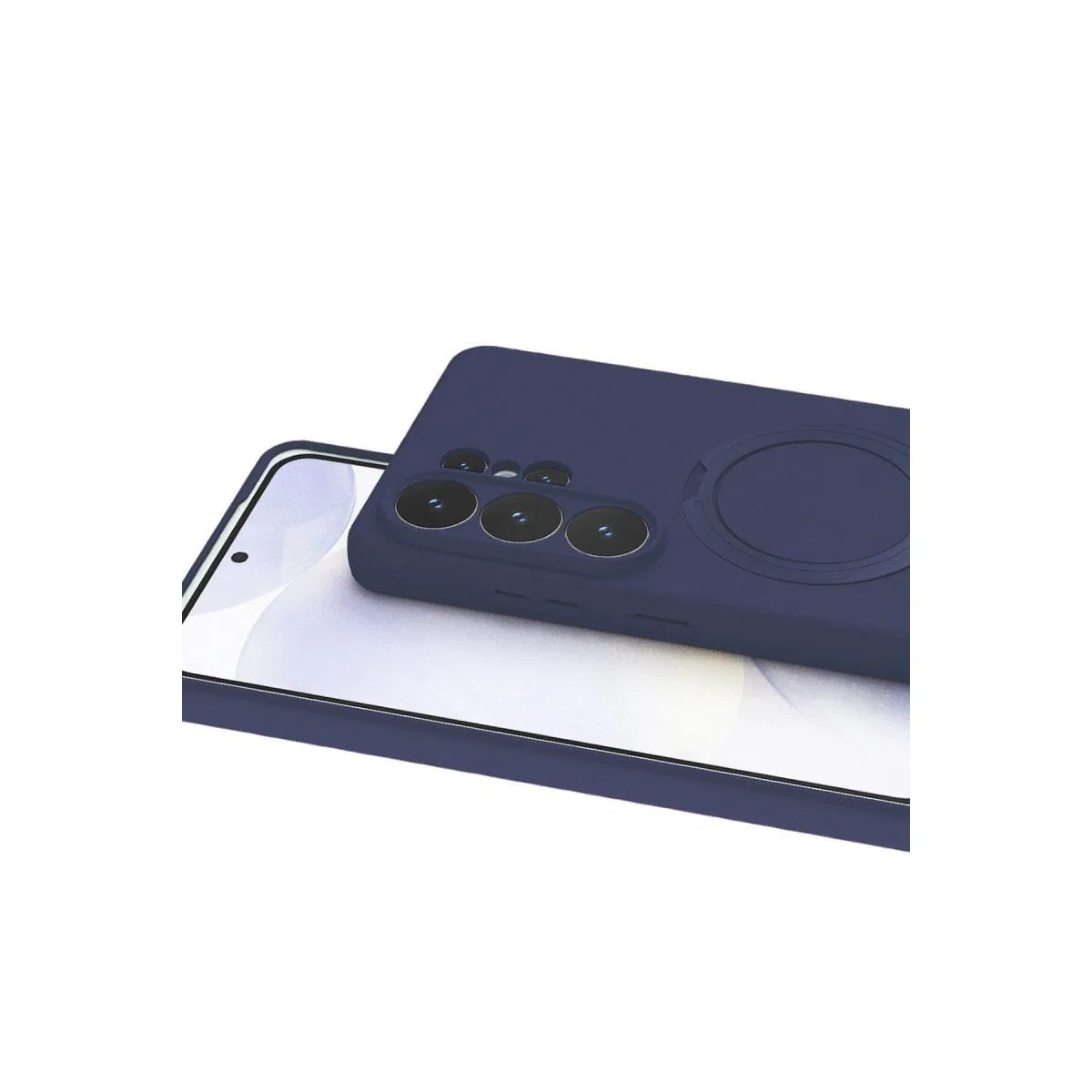 Samsung Galaxy S26 Ultra Regal Magsafe Standlı Kapak - Lacivert görsel 3