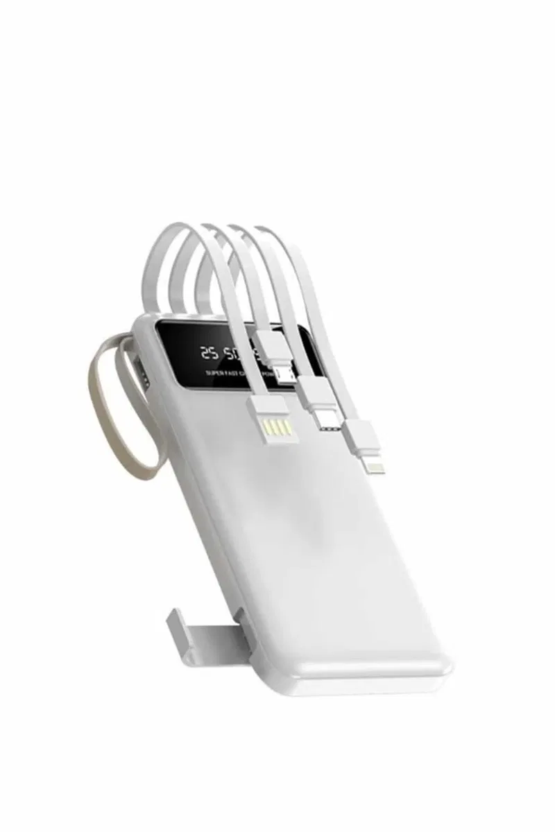 Powerbank Şarj Cihazı 4 Çıkışlı 20. 000 MAH Powerbank Taşınabilir Çoklu Giriş görsel 2
