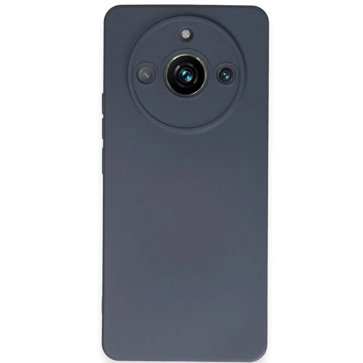 Realme 11 Pro Kılıf Nano İçi Kadife Silikon - Gri
