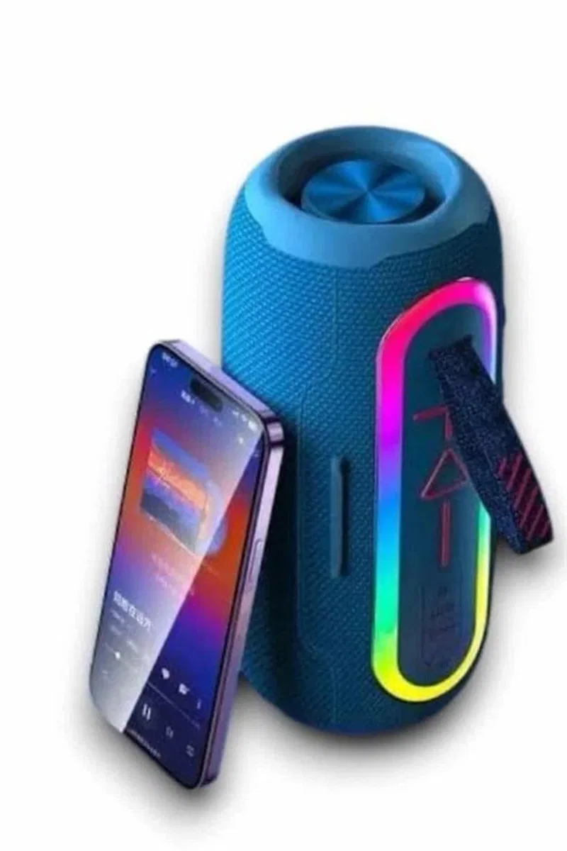 Kablosuz Bluetooth Hoparlör Taşınabilir Çoklu Bağlantılı Özelliği görsel 3