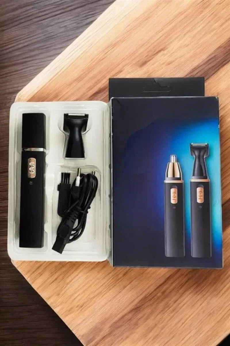 Seyahat Tipi Mini Taşınabilir Siyah Burun Kulak Yanak Kıl ve Tüy Temizleme Makinesi görsel 5