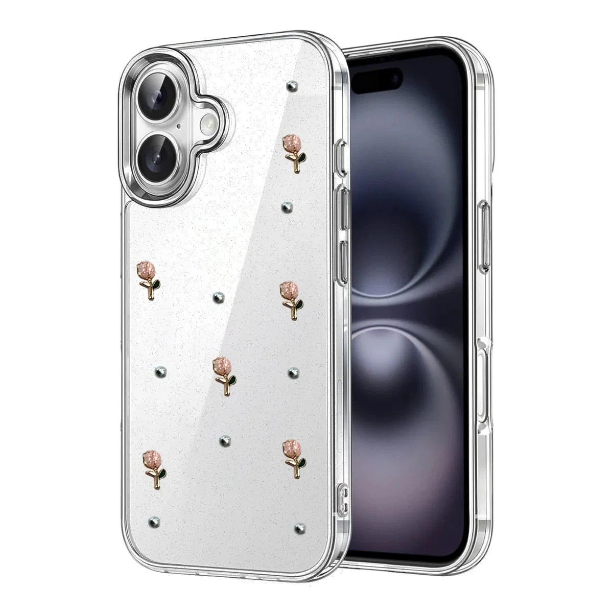 Apple İphone 16 Fiyonk Desenli Kapak - Desen 6