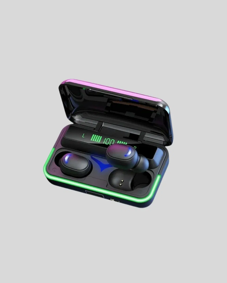 E10 Kablosuz Bluetooth Kulaklık – 3D Ses, Powerbank Şarj Kutusu görsel 2